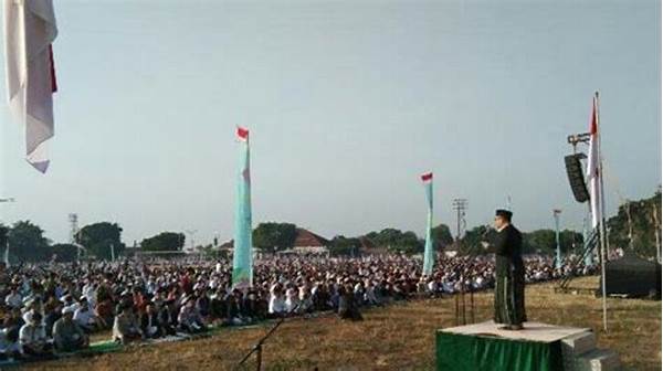 Warga Padati Alun-alun Kejaksan Untuk Shalat Idul Fitri