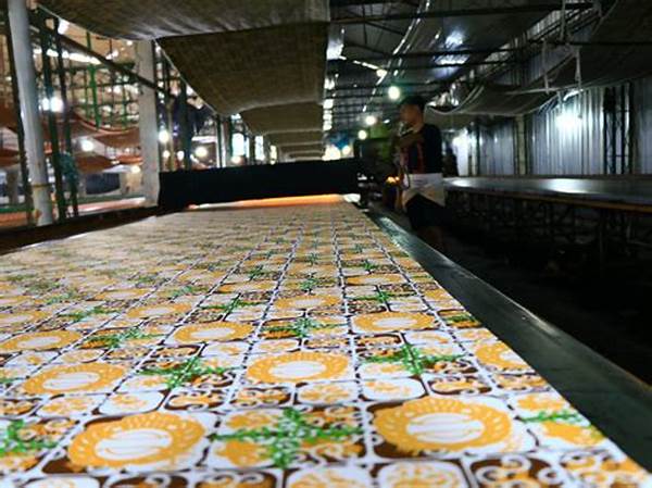 Drone Pabrik Batik Trusmi – Proses Produksi Hingga Ekspor