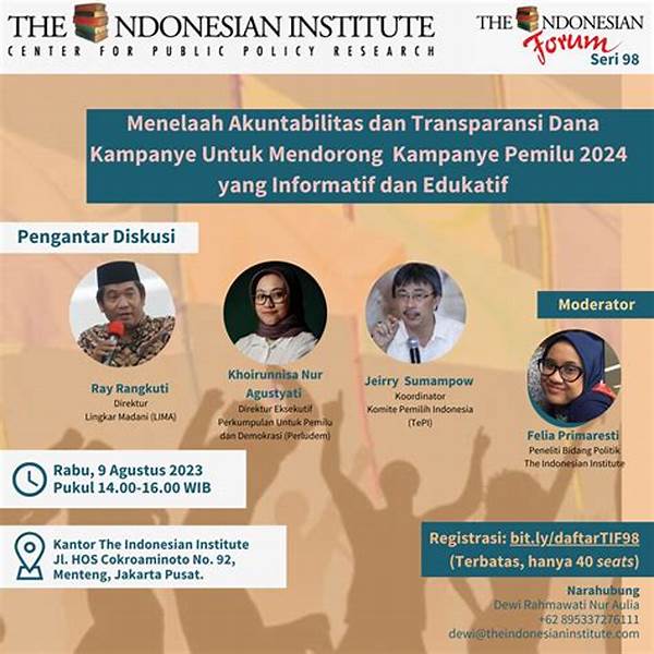 Forum Masyarakat Desak Transparansi Dana Pilkada