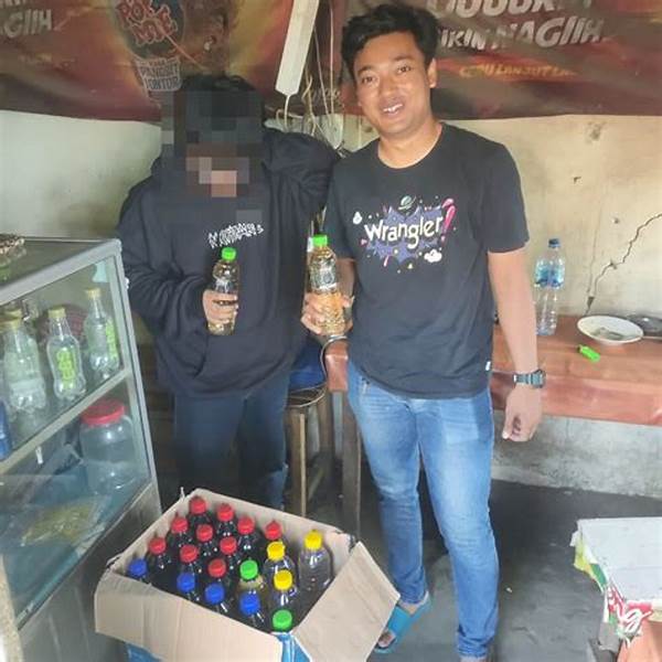 Operasi Miras Di Kota Cirebon, Polisi Sita Puluhan Botol Dan Bongkar Sindikat