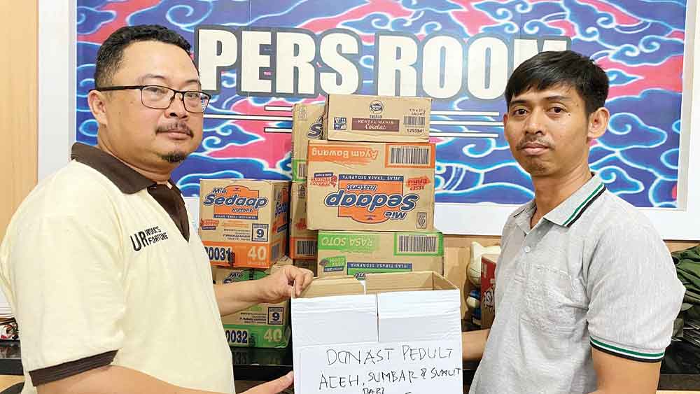 Solidaritas Wartawan dan SMSI Kota Cirebon Galang Bantuan Korban Bencana Aceh, Sumbar, dan Sumut